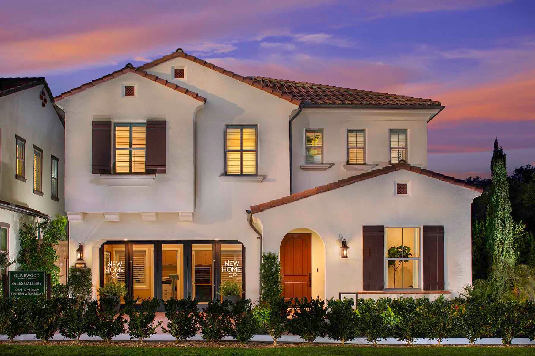 Olivewood - Plan 1 - House Exterior - Model Photography