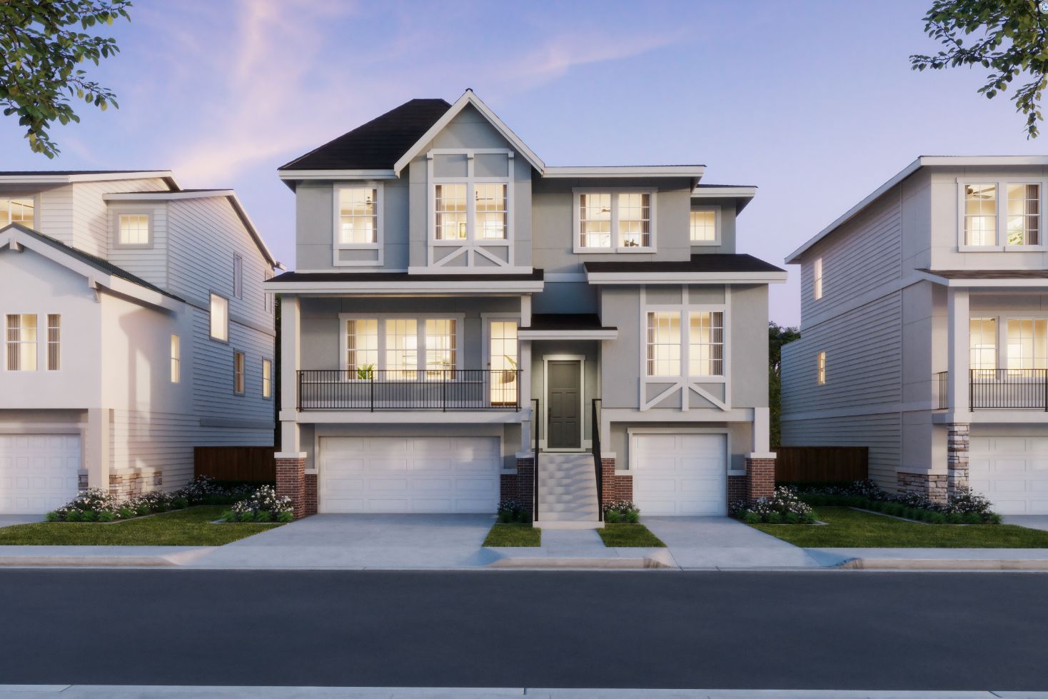 The Reserve at The Vineyard - 215 - Exterior Rendering - Homesite Photography - Risewell Homes