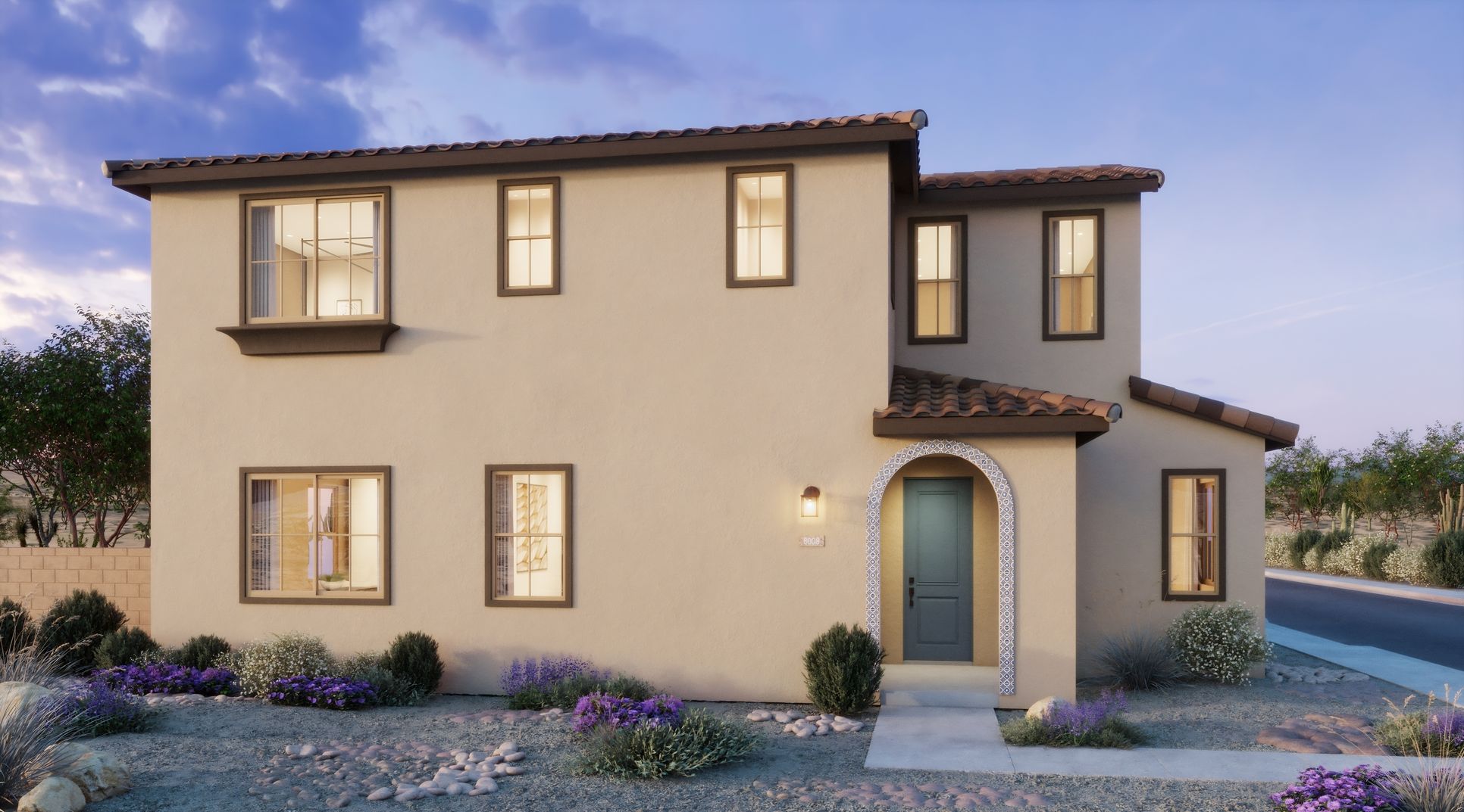Bella Storia - The Courts Collection - Plan 3 - Spanish Elevation - Renderings - 1300x730