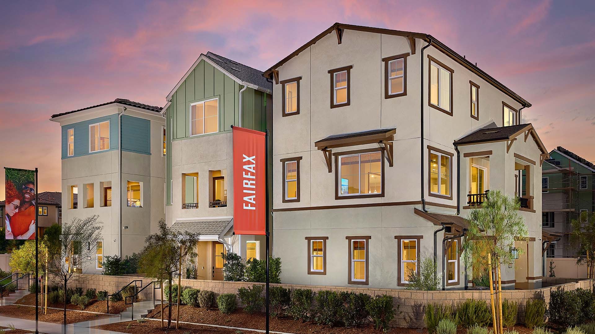 Fairfax at Eastvale Square - Building Exterior - Model Photography