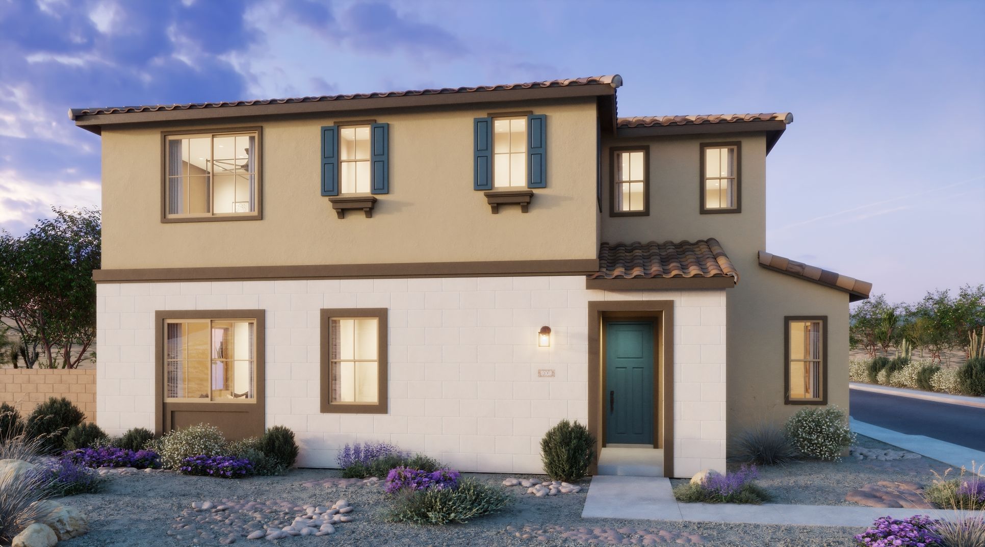 Bella Storia - The Courts Collection - Plan 3 - Italian Elevation - Renderings -1300x730