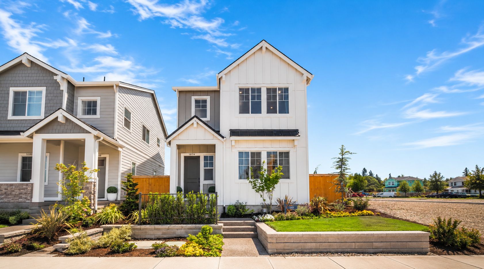 Centre at the Vineyard - Ladd - Front Exterior Edited - Model Photography - Risewell Homes