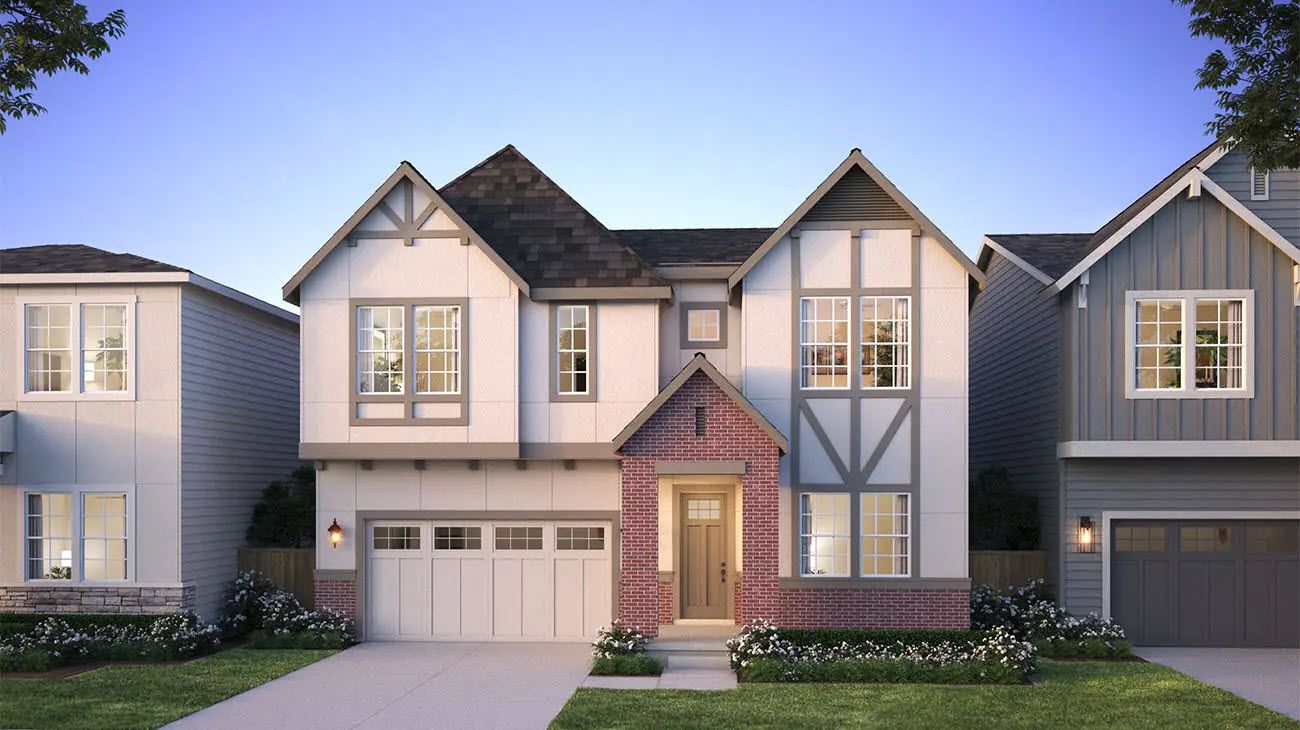 Elevation D - Tudor:Tuscany