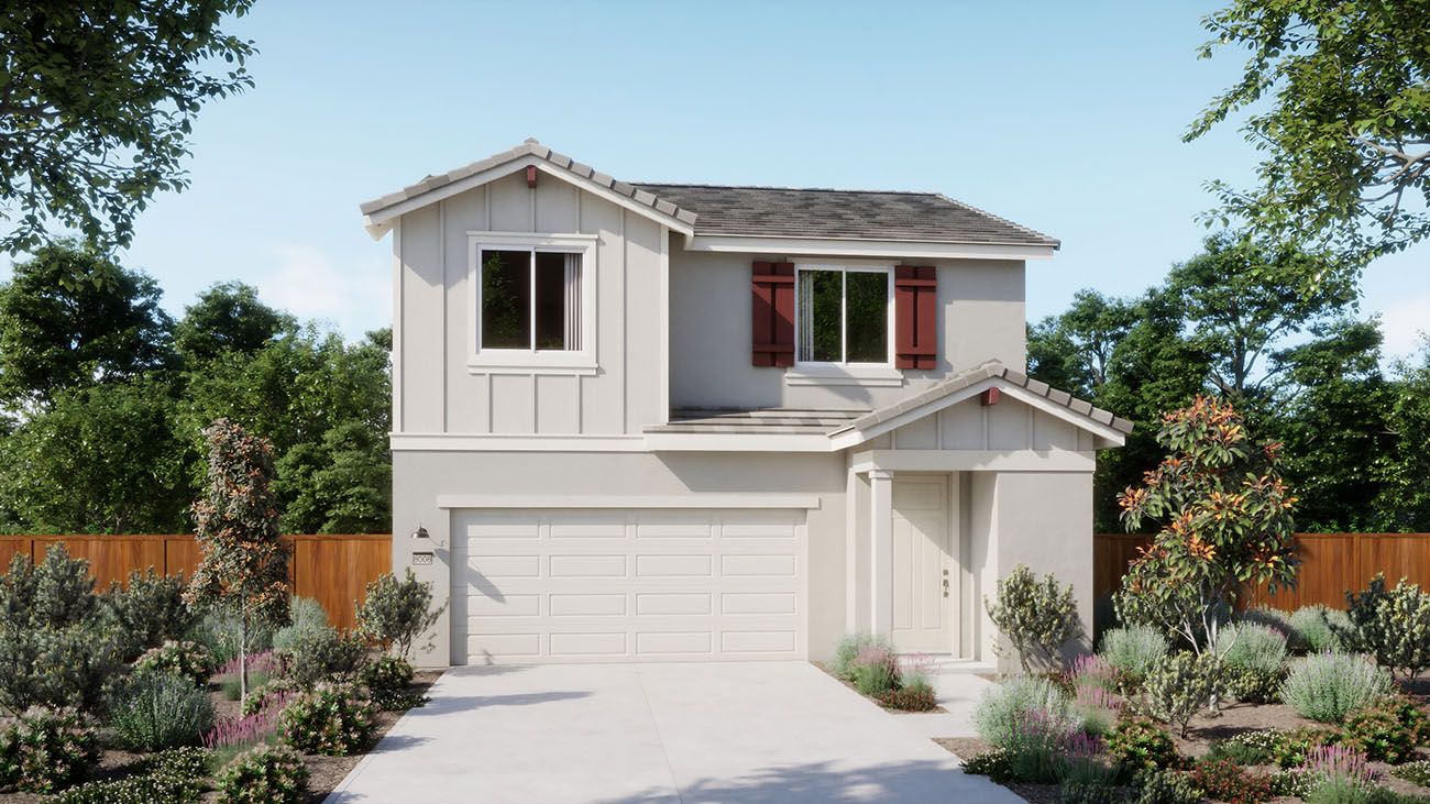 Plan 3002 Elevation B:Plan 3002 Elevation B