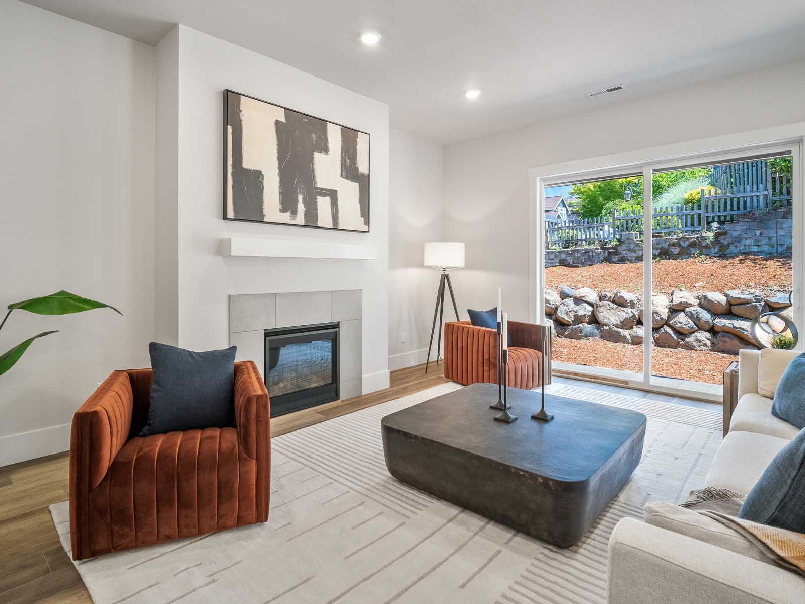 The Historic at Axiom - Laurel - Living Space - Model Photography