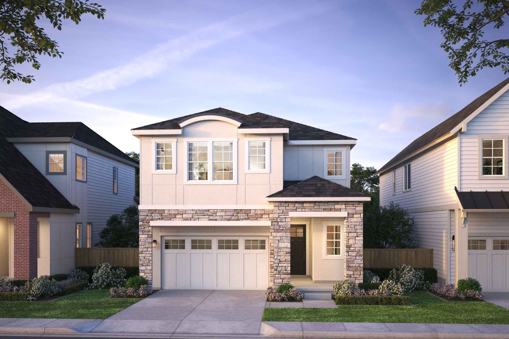 The Residences at Vineyard - Napa - Contemporary French - Rendering