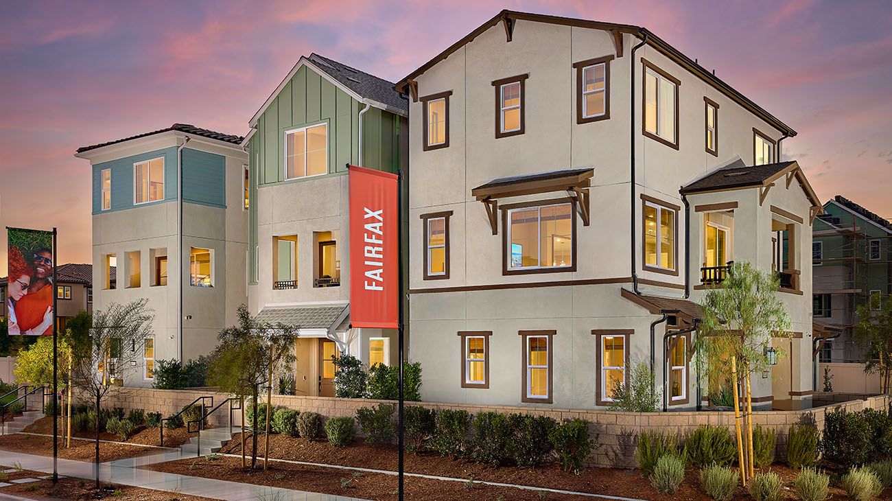 Fairfax at Eastvale Square - Building Exterior - Model Photography