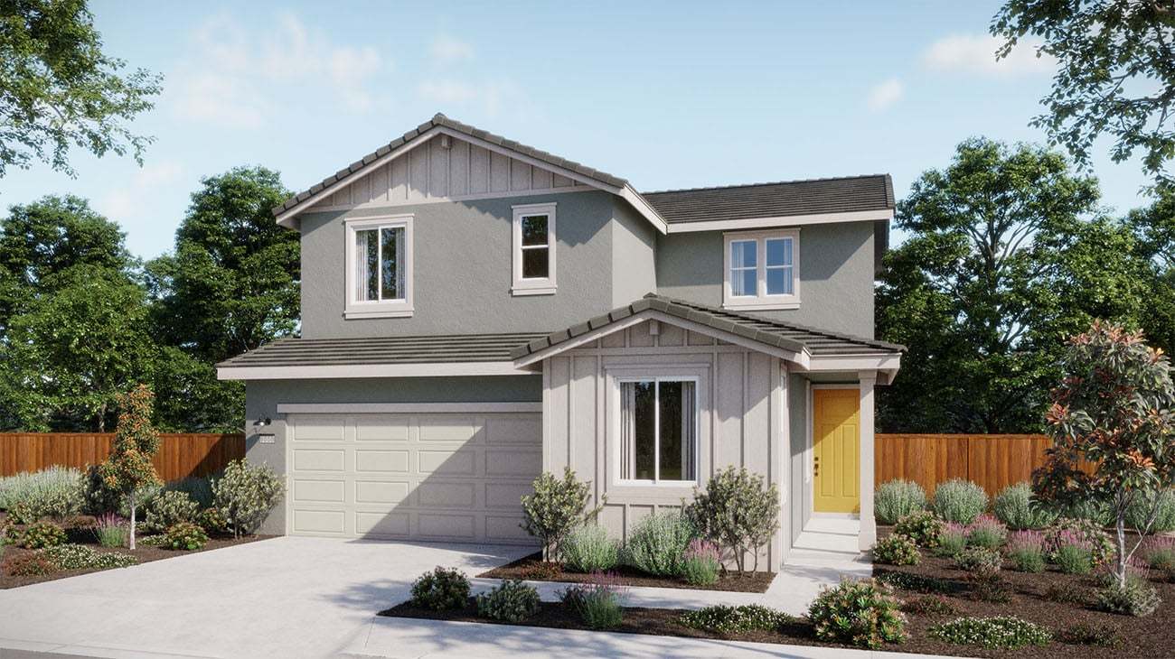 Cottages at Natomas - Plan 3502 - Farmhouse Elevation - Renderings