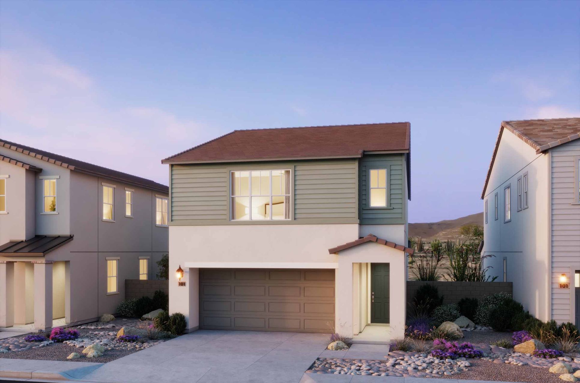 Aster at Union Park - Plan 2 - Elevation B - Renderings