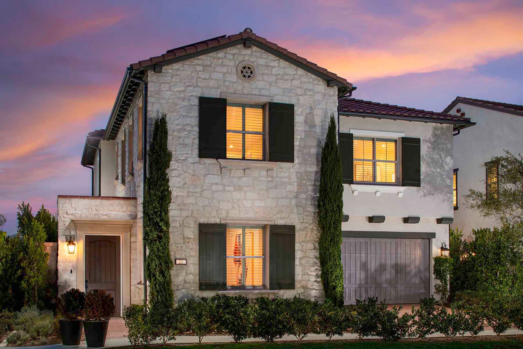 Olivewood - Plan 3 - House Exterior - Model Photography