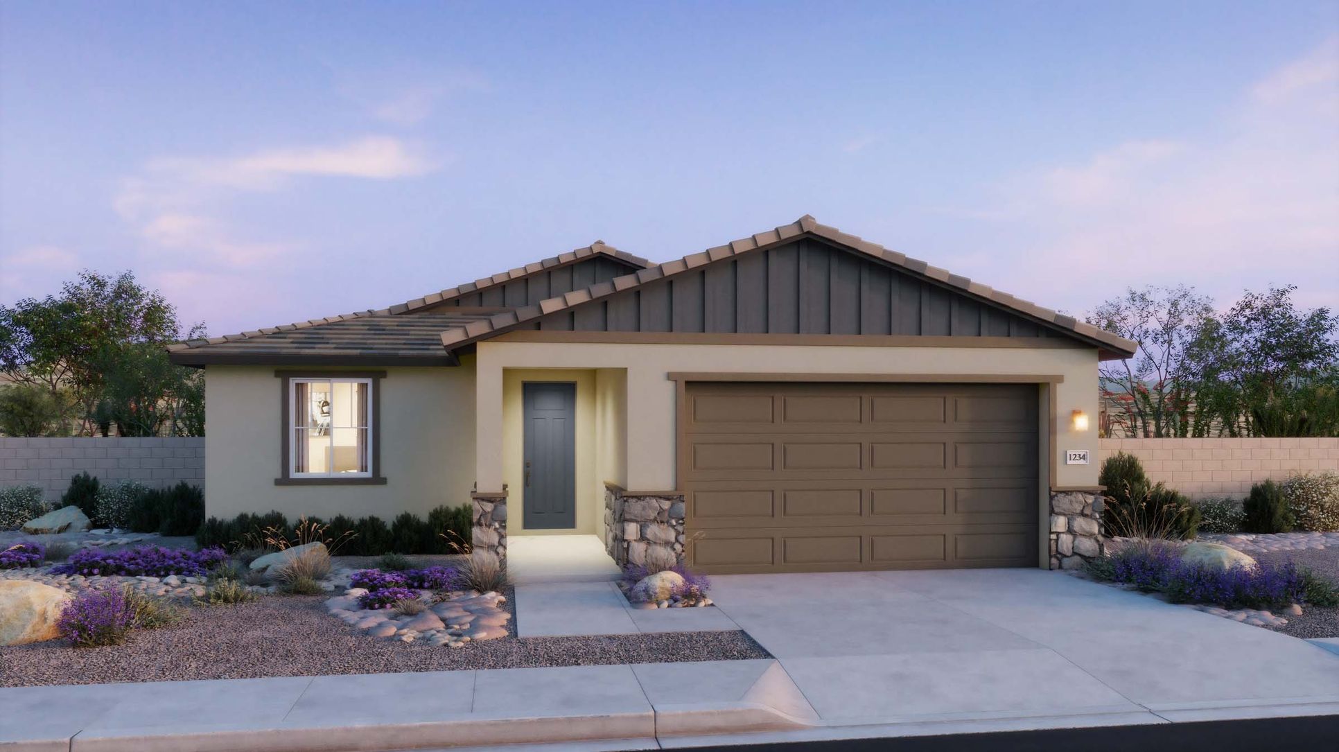 Bella Vista Farms - Plan 4002 Craftsman Elevation - Renderings - 1300x730