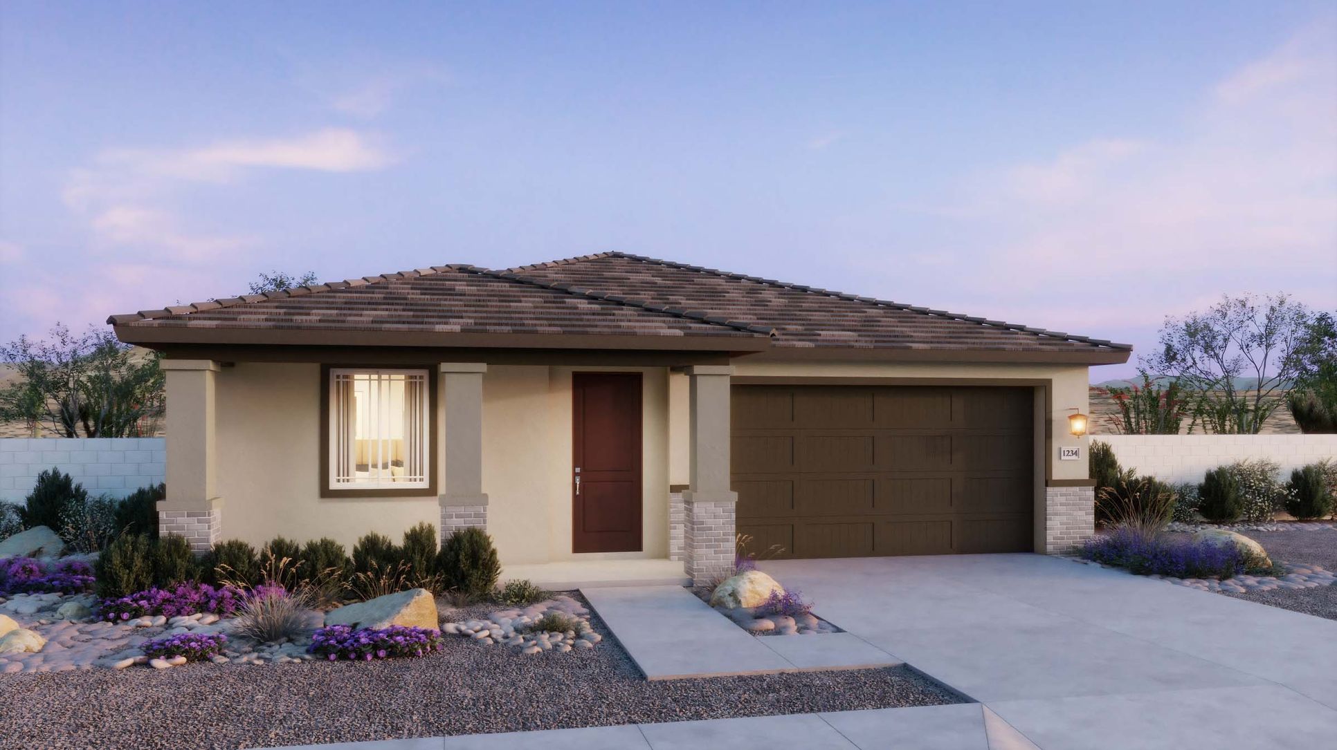 Bella Vista Farms - Plan 4001 - Prairie Elevation - Renderings - 1300x730