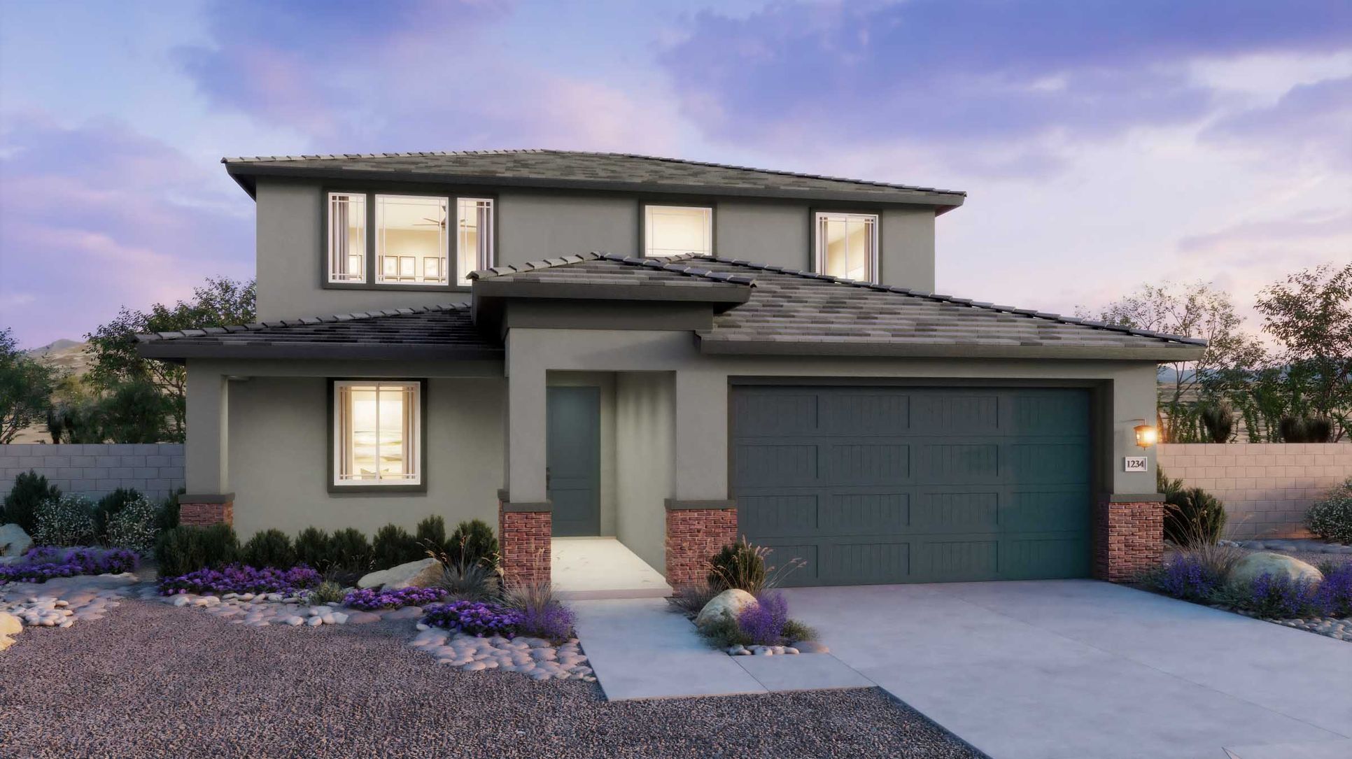Bella Vista Farms - Plan 4004 - Prairie Elevation - Renderings - 1300x730