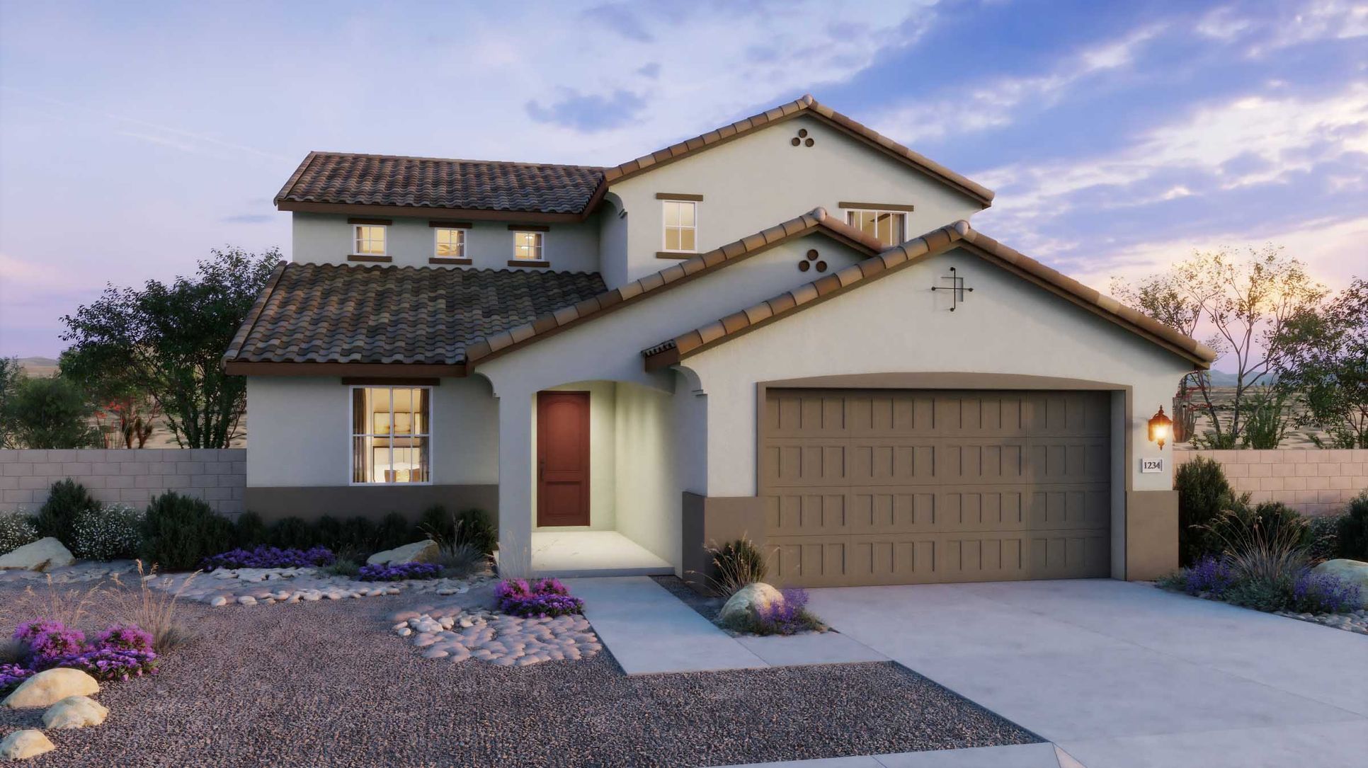 Bella Vista Farms - Plan 4005 - Spanish Elevation - Renderings 1300x730