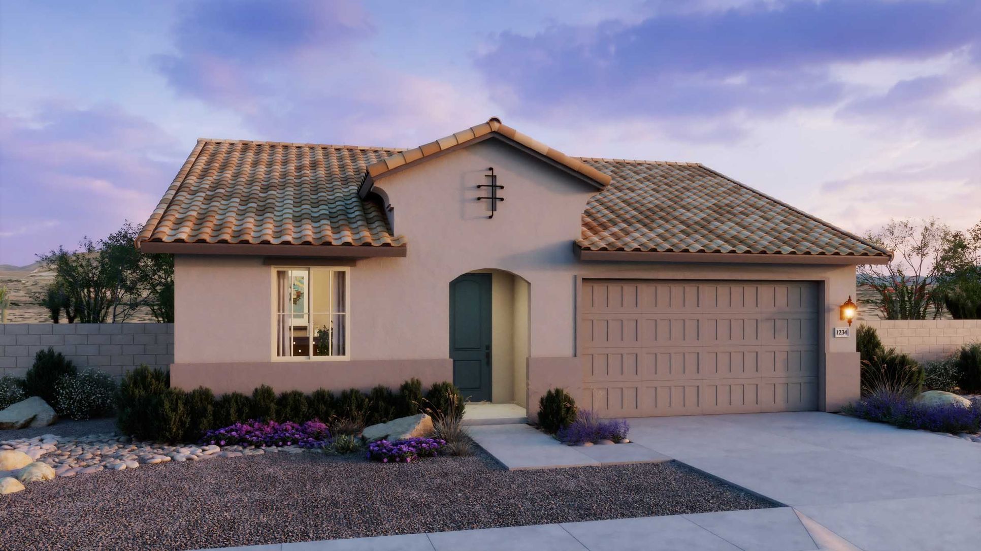 Bella Vista Farms - Plan 4003 - Spanish Elevation - Renderings 1300x730