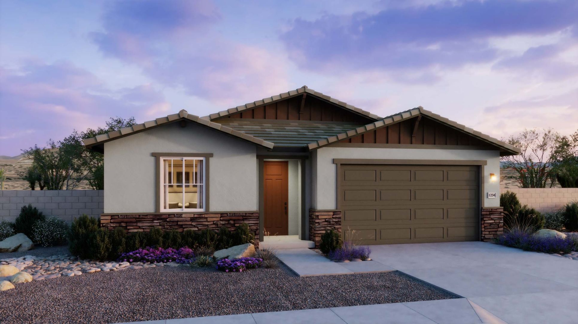 Bella Vista Farms - Plan 4003 - Craftsman Elevation - Renderings 1300x730