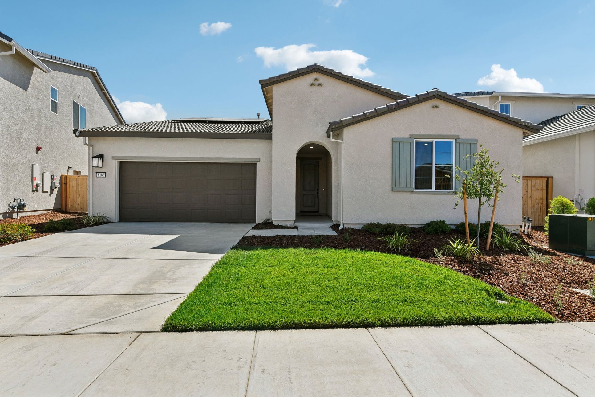 Bungalows at Arbor - Homesite 23 - Front Exterior - Homesite Photography