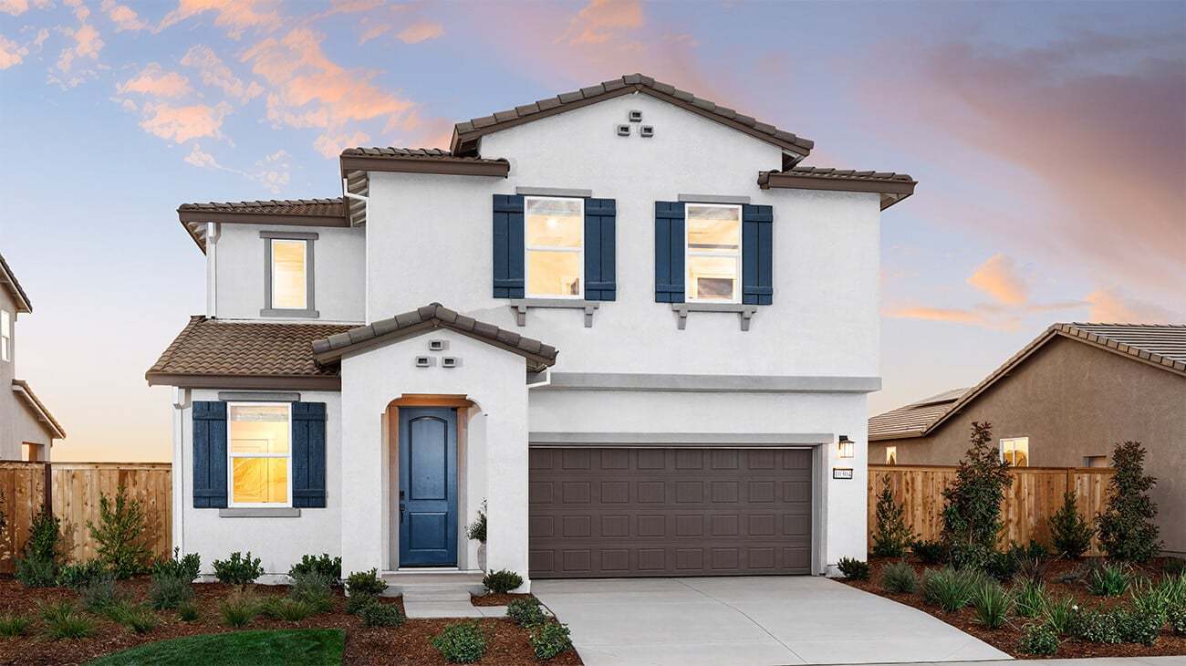 Arbor Ranch-Cottages-Plan 2-Exterior-Front-Model Photography