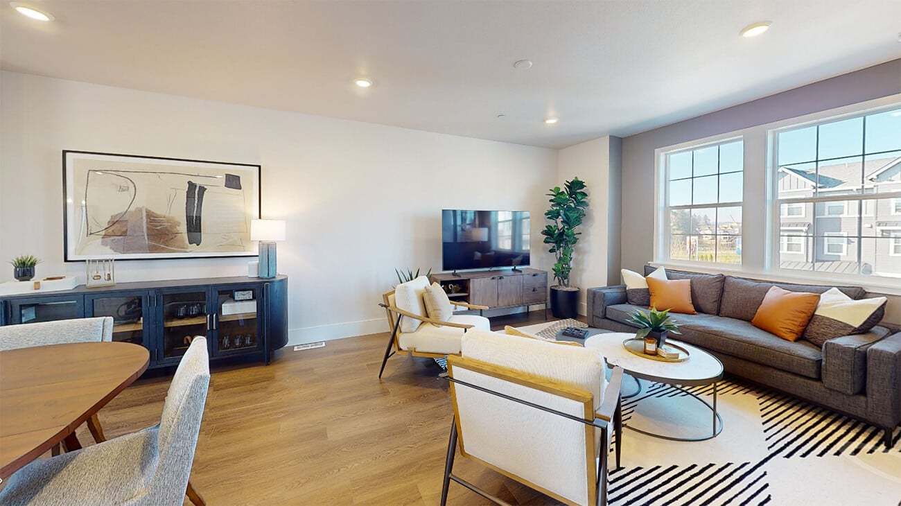 The Townes at The Vineyard - Provence - GreatRoom - Model Photography