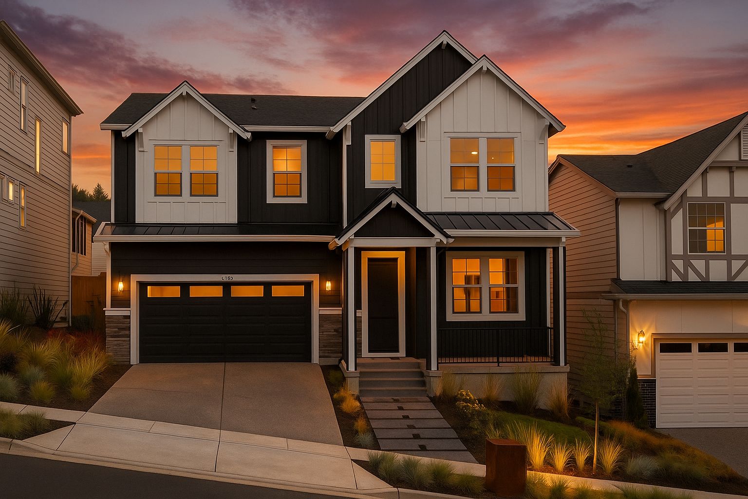 The Reserve at the Vineyard - Lot 30 - Front - Homesite Photography