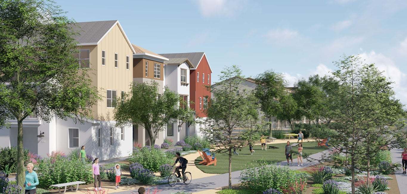 Eastvale Square - Community Courtyard - Renderings