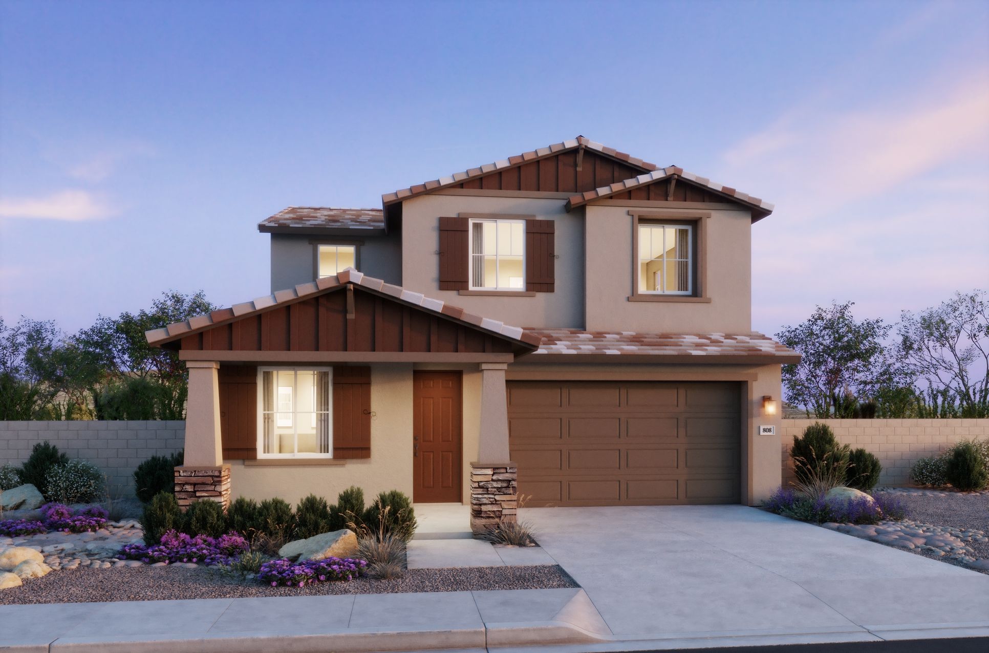 Villas at Frontera - PLAN_3506B_Renderings