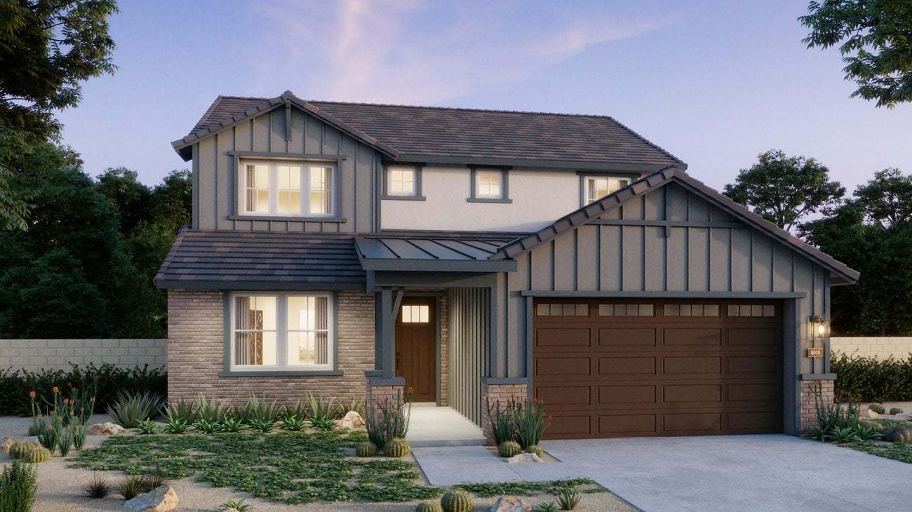 Teravalis - Plan 4004 E - Modern Farmhouse - Renderings