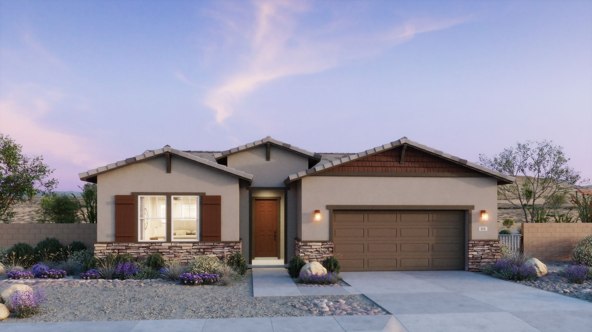 Estates at Frontera - Plan 4502 - Craftsman - Renderings