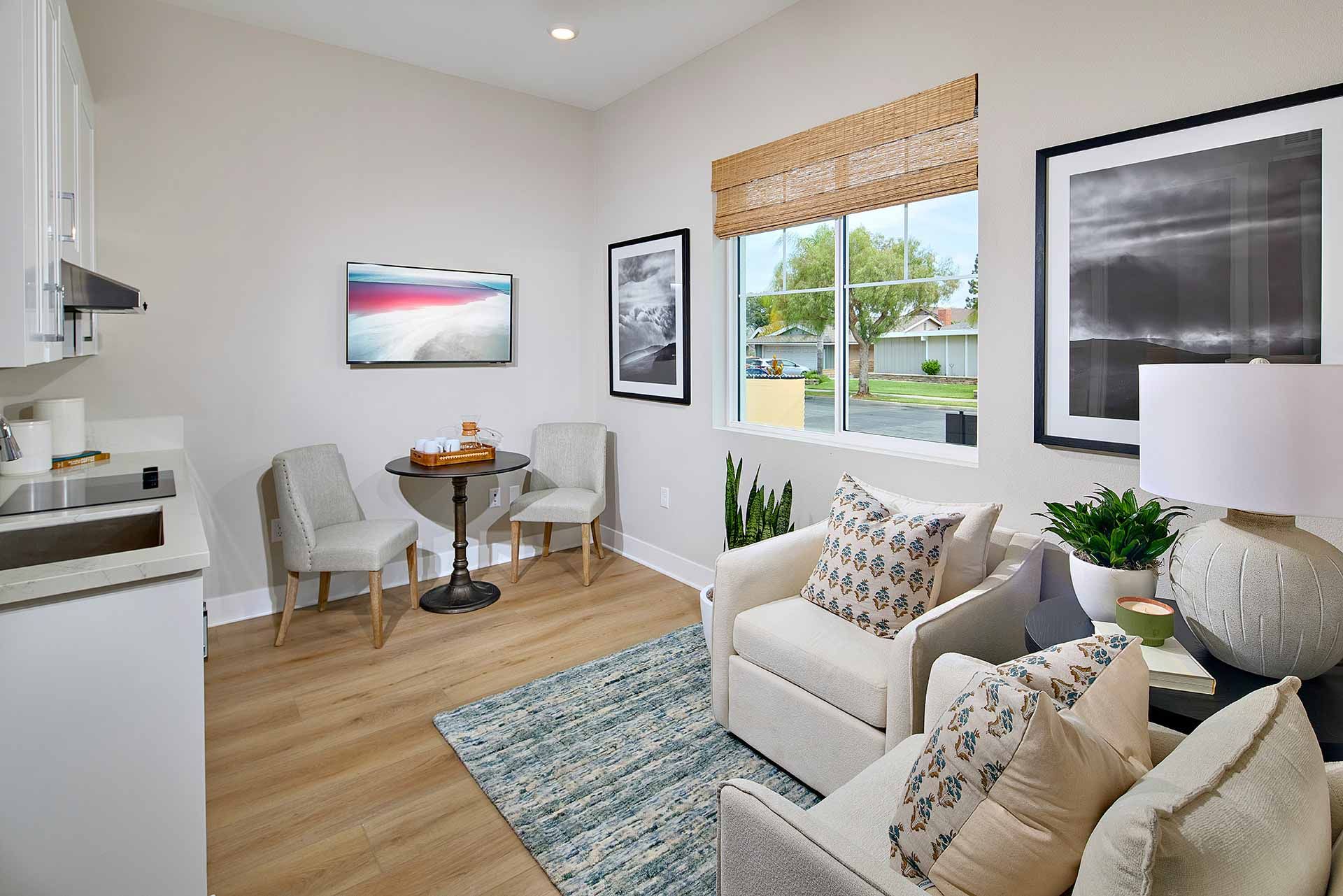 Rosewood Plan 3 - Kitchen Nook/Flex - Model Photography