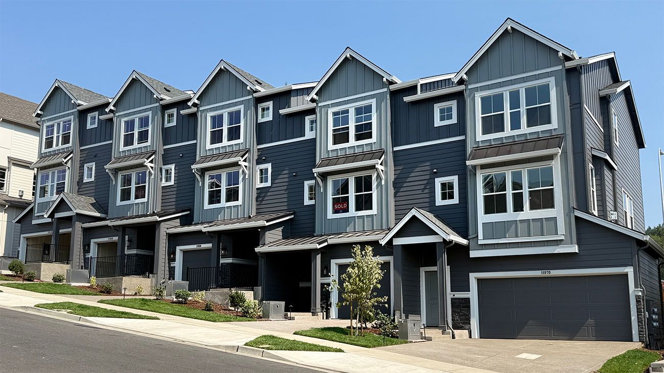 Townes at Vineyard - 163 - Front Exterior - Homesite Photography