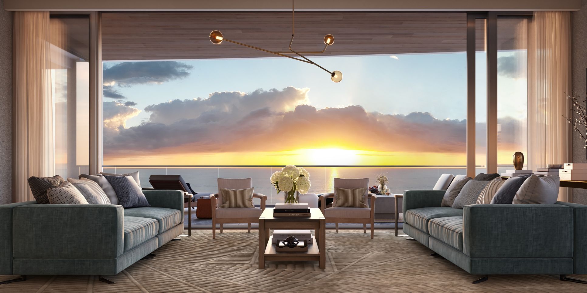 Living Room Residence One:Living Room Residence One 