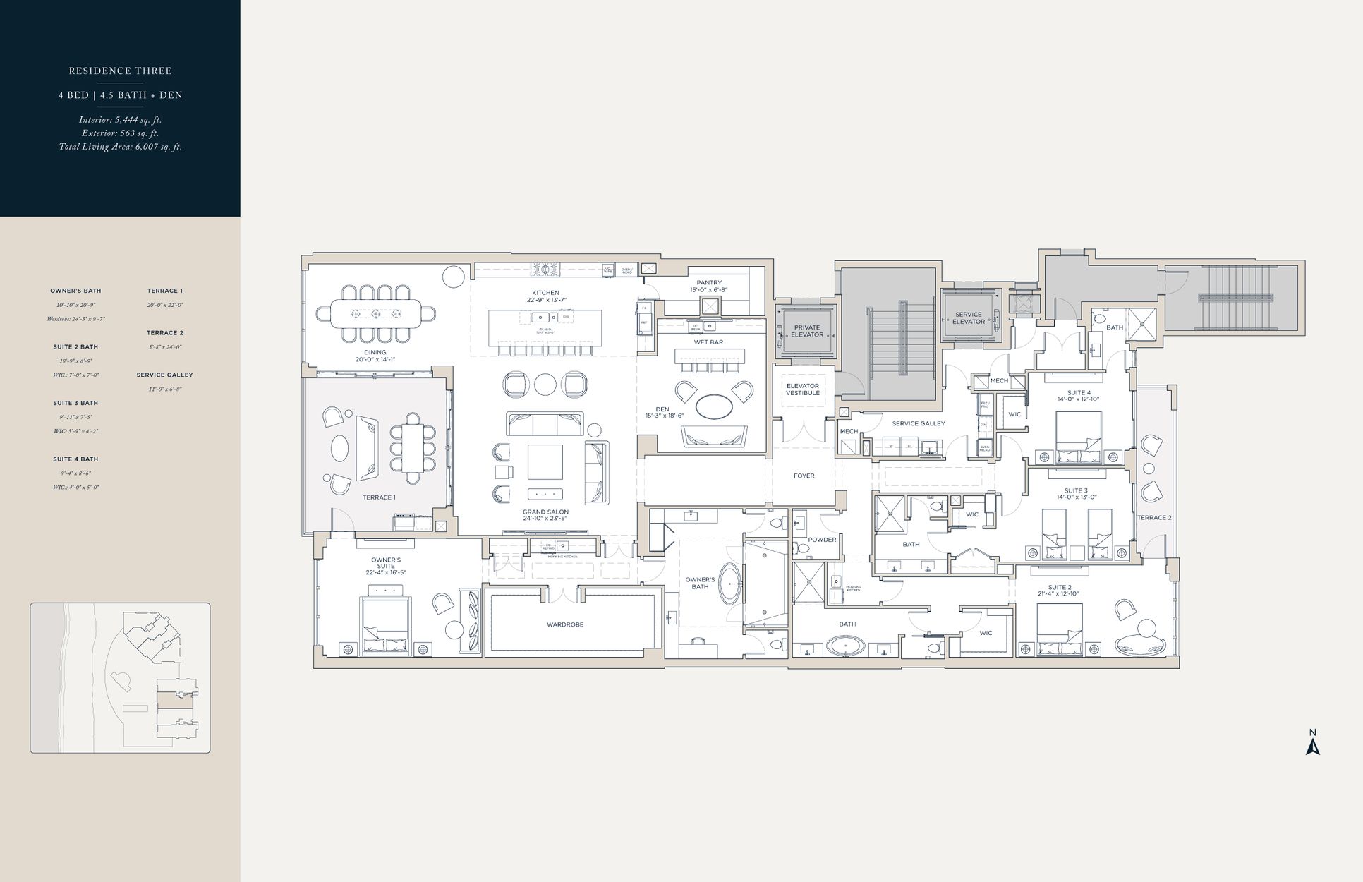 Residence 03 Floorplan:Residence 03 Floorplan