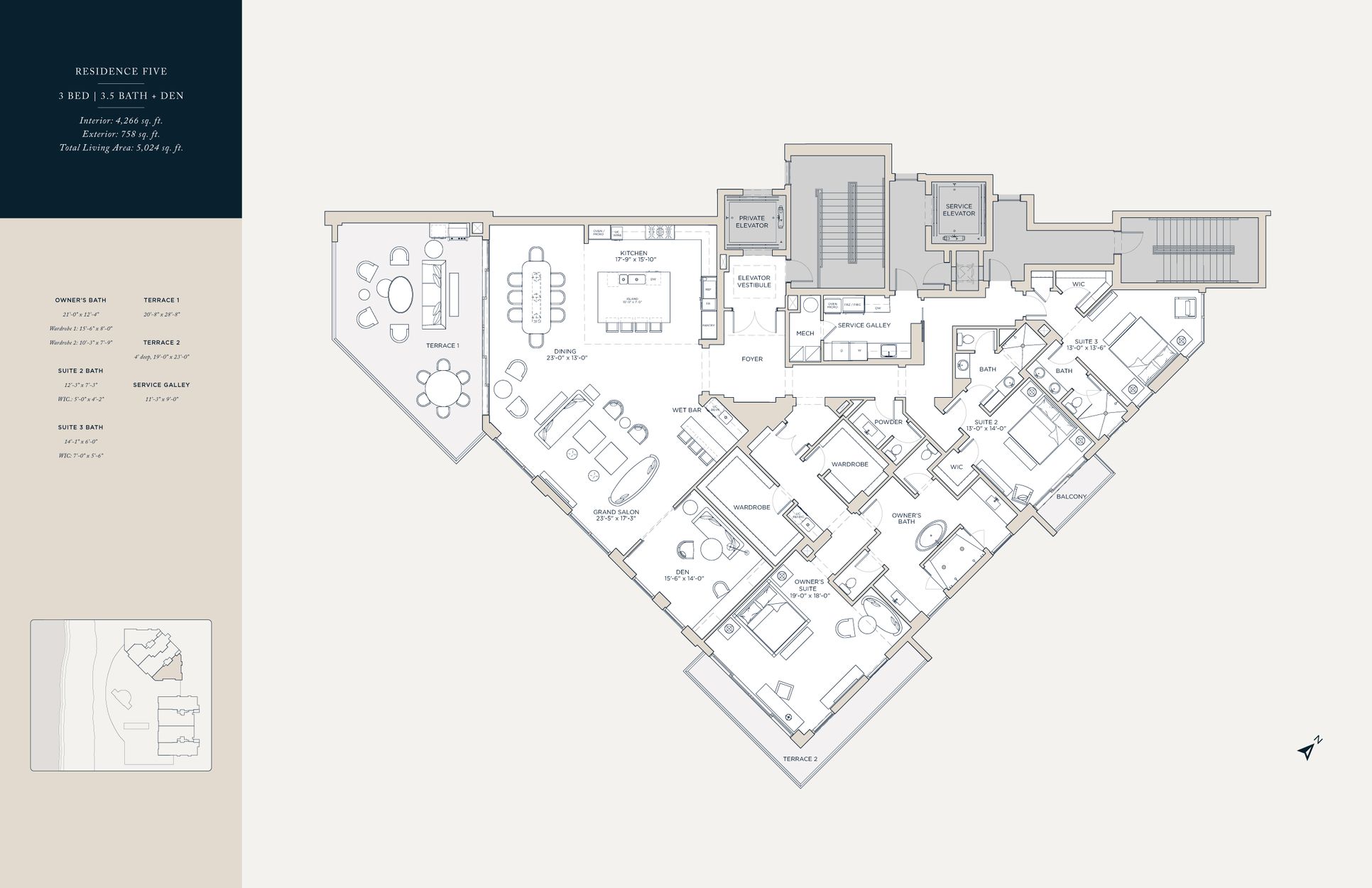 Residence 05 Floorplan:Residence 05 Floorplan