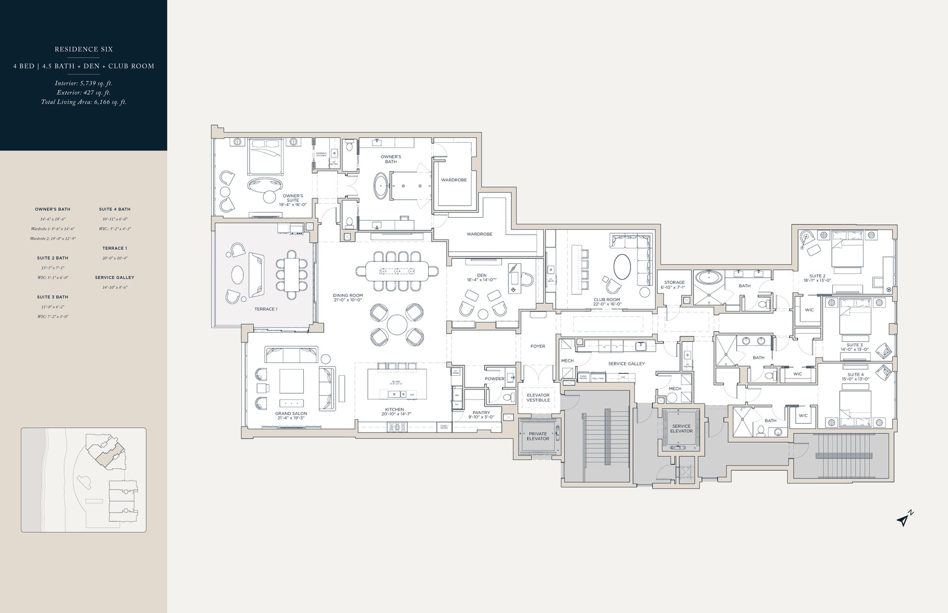 Residence 07 Floorplan:Residence 07 Floorplan