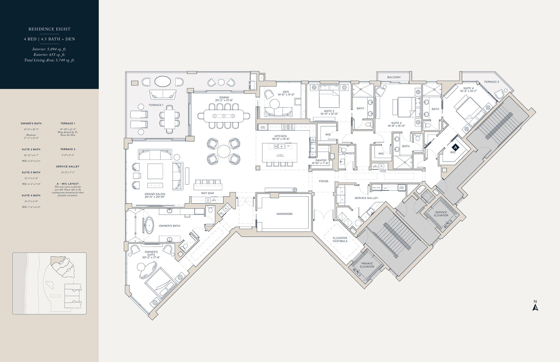 Residence 08 Floorplan:Residence 08 Floorplan