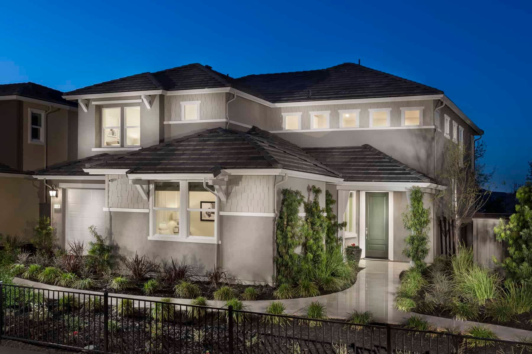 Elevation A:Residence Three