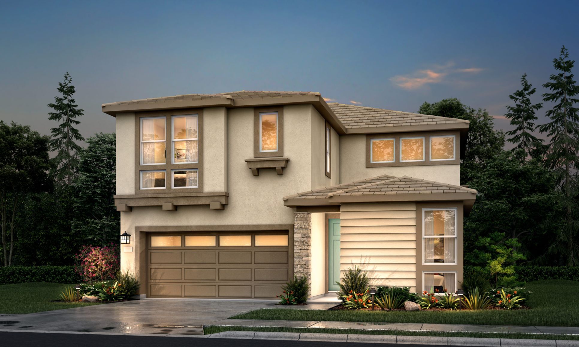 Elevation 1C:Residence One