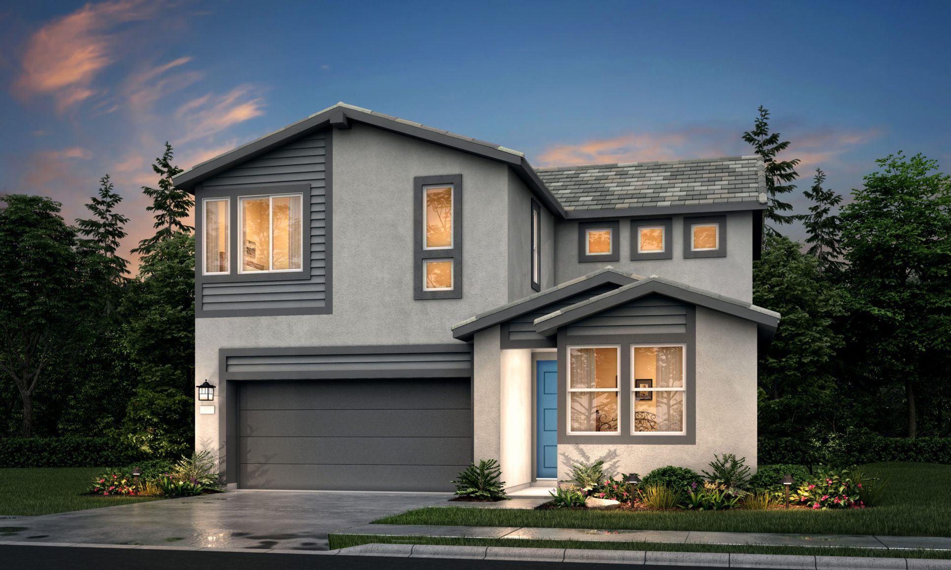 Elevation 1A:Residence One
