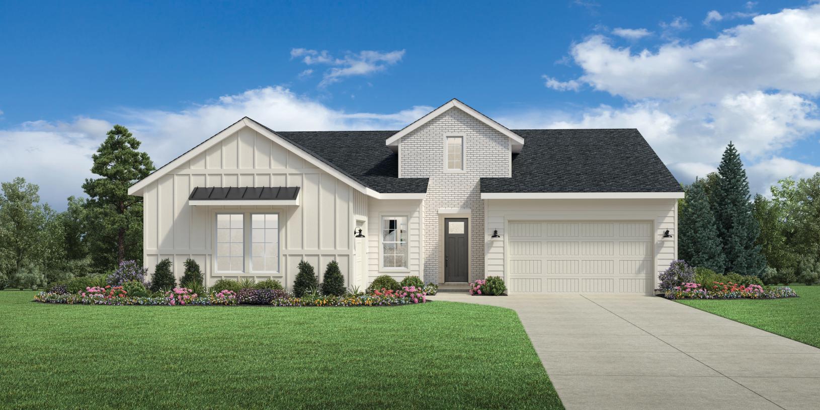 Elevation Image:Modern Farmhouse