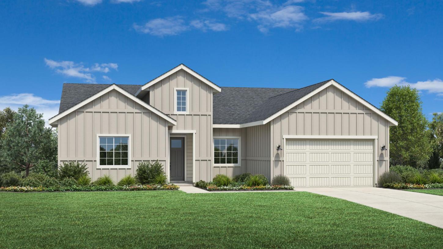 Elevation Image:Modern Farmhouse