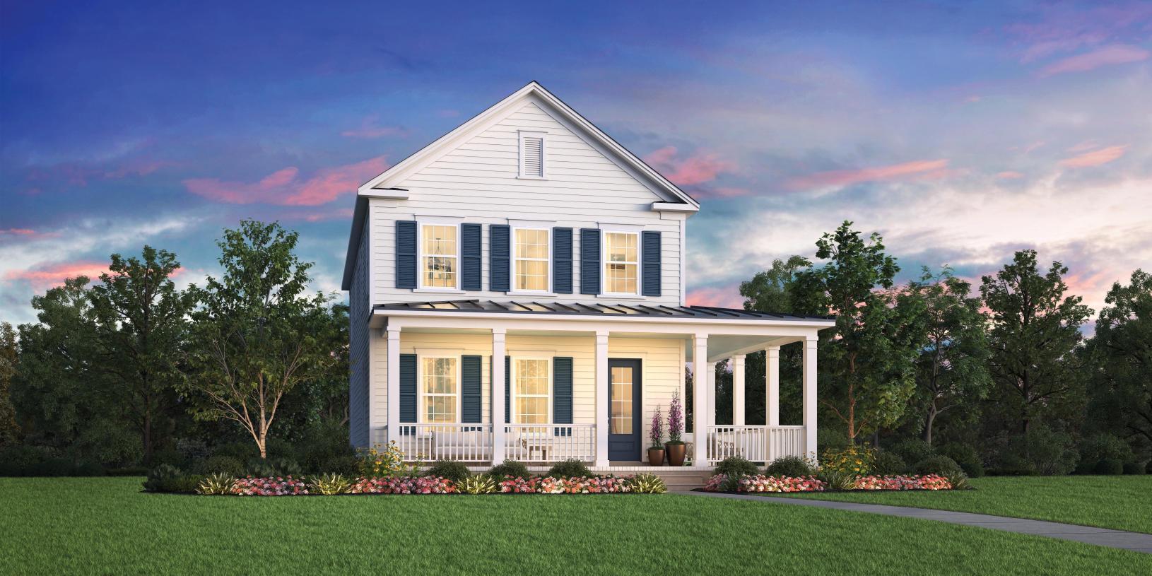 Elevation Image:Modern Farmhouse