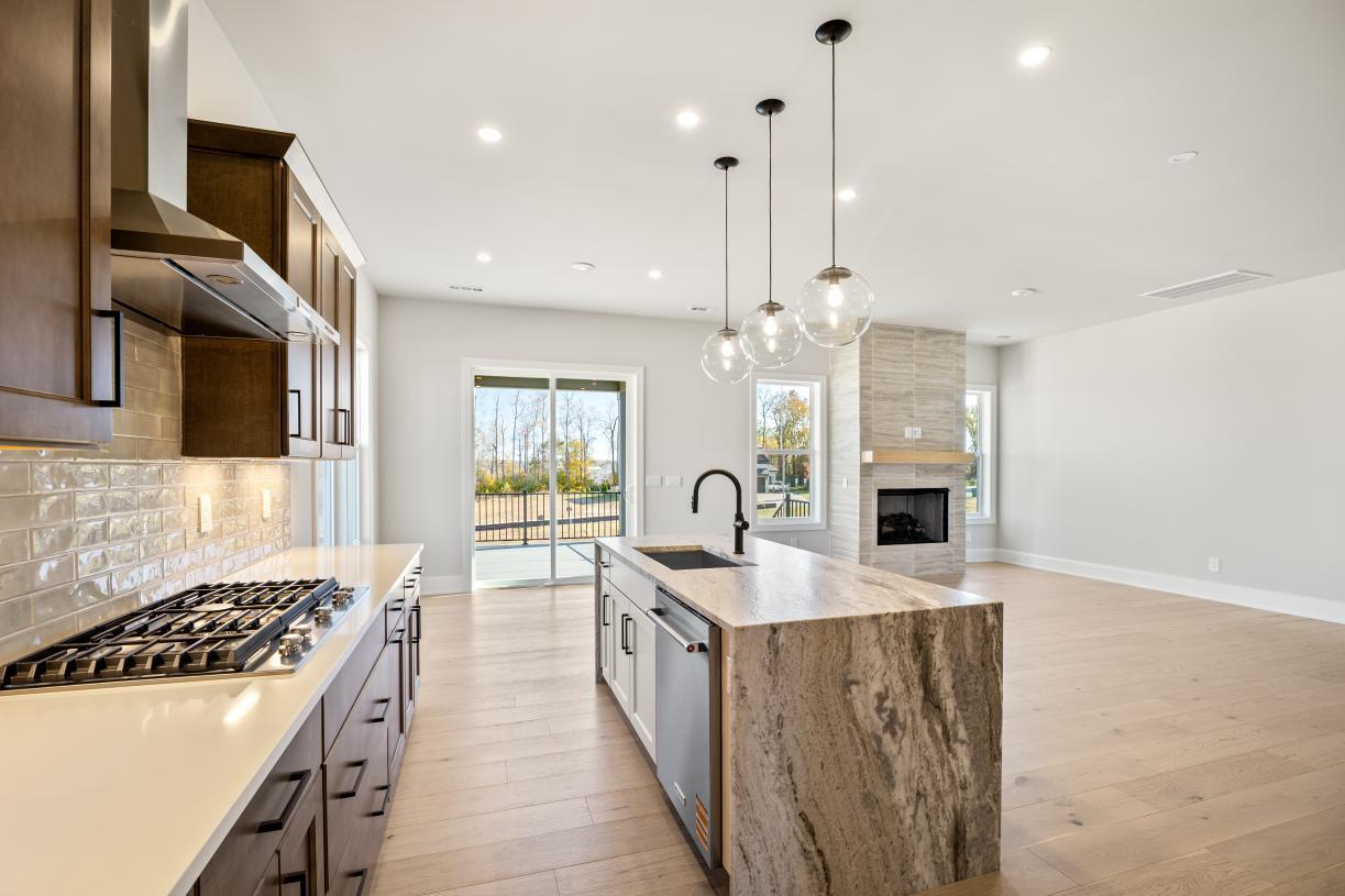Elevation Image:Stunning kitchen with warm inviting colors and design selections