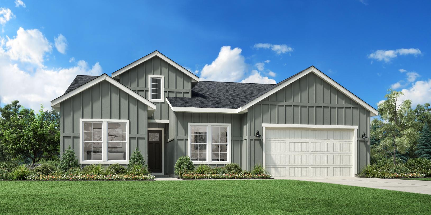 Elevation Image:Modern Farmhouse