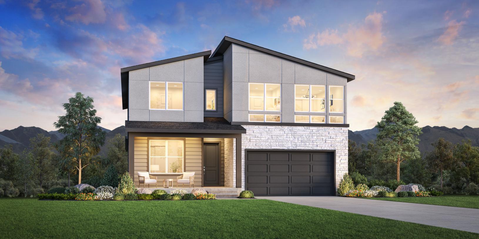 Elevation Image:Mid-Century Modern