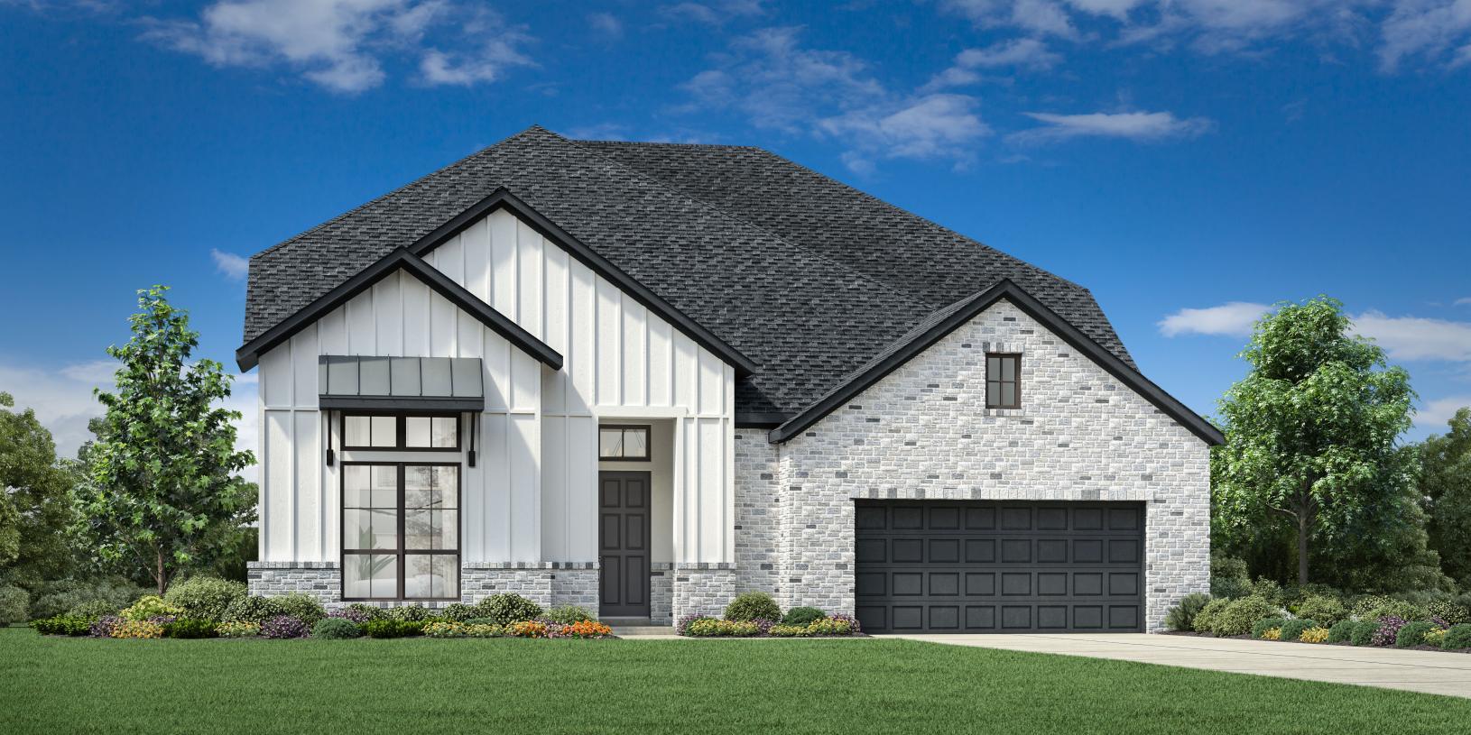 Elevation Image:Modern Farmhouse