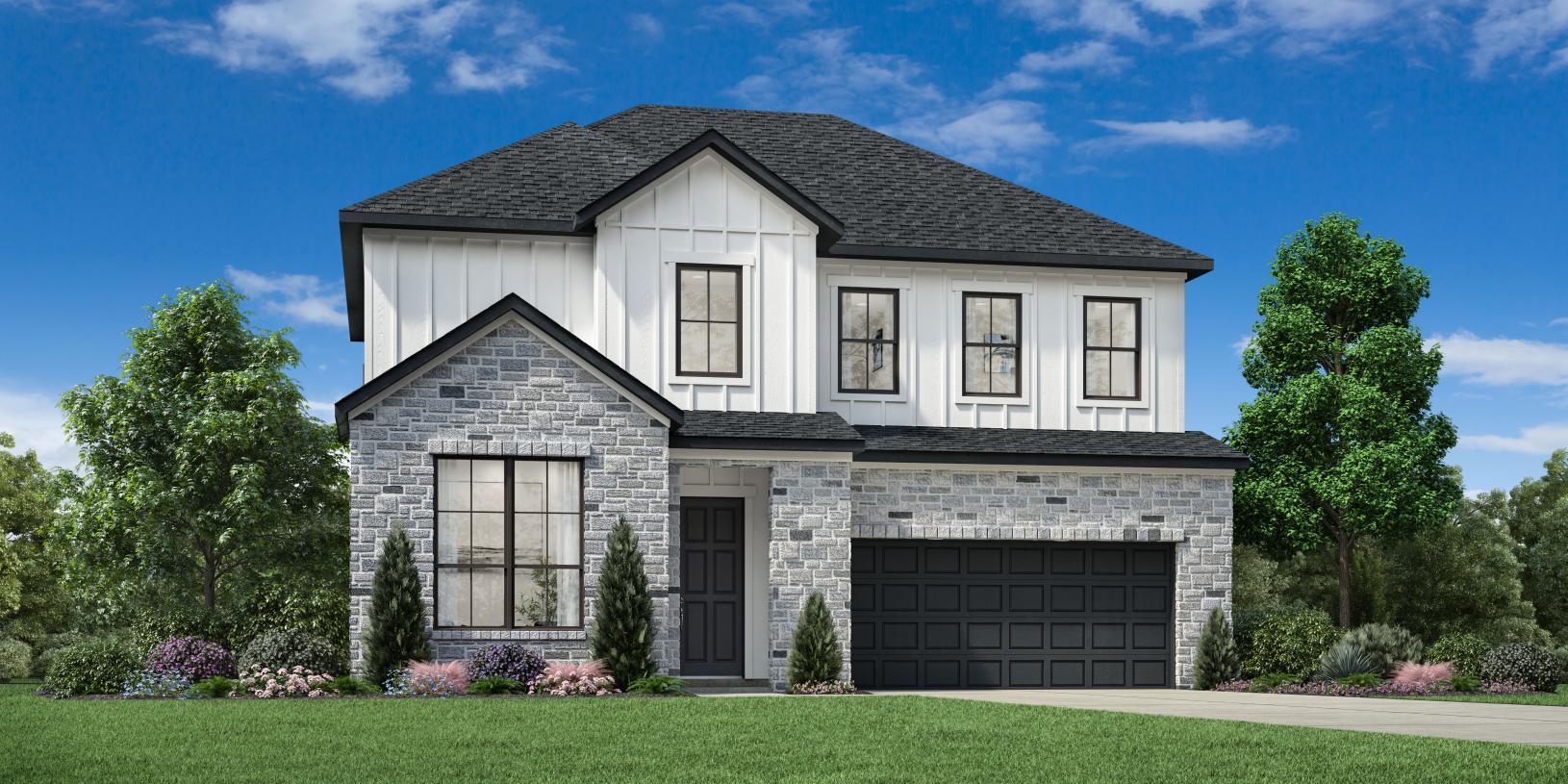 Elevation Image:Modern Farmhouse