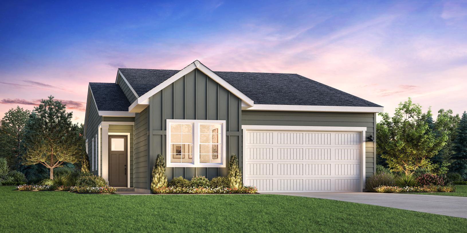 Elevation Image:Modern Farmhouse