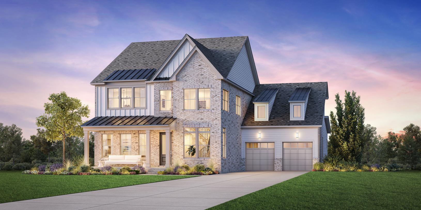 Elevation Image:Modern Farmhouse