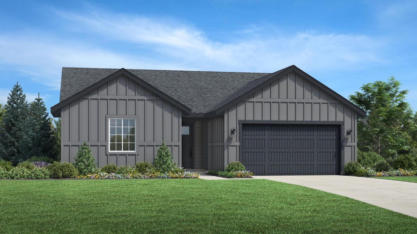 Elevation Image:Modern Farmhouse