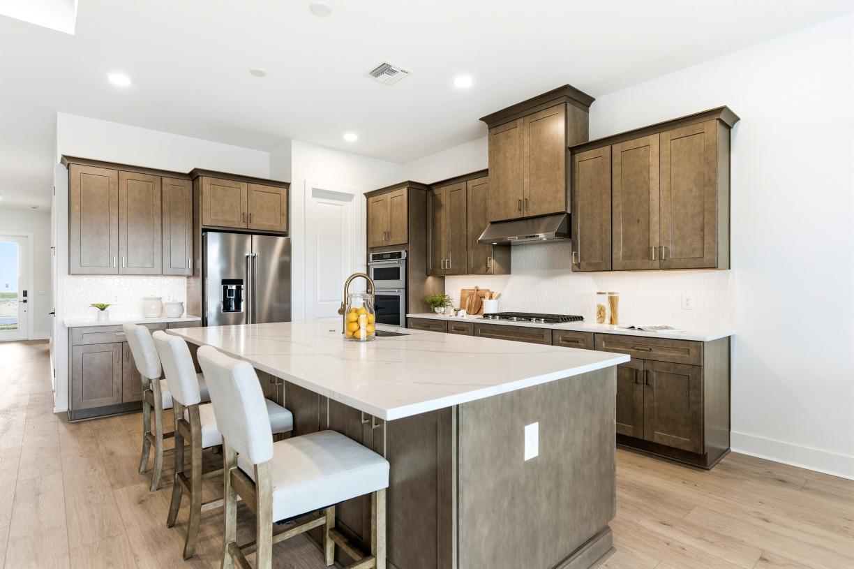 Elevation Image:Gourmet kitchen with ample counter and cabinet space